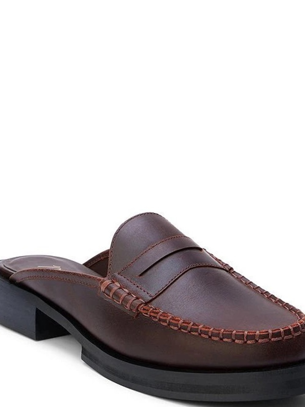 Matisse Tasha Leather Penny Loafer Mule
